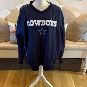 Dallas Cowboys Navy Windbreaker Pullover